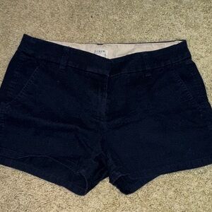 J. Crew Navy Chino Shorts
